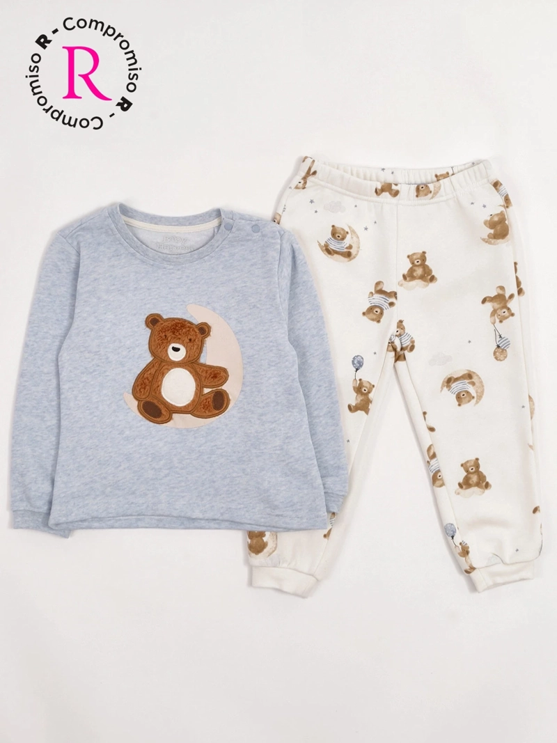 PIJAMA NIÑO BABY HARVEST ALGODÓN 2 PIEZAS - 3