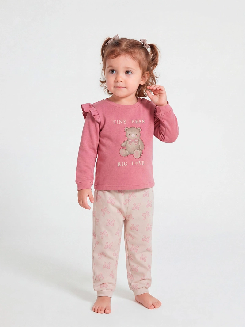 PIJAMA NIÑO BABY HARVEST ALGODÓN 2 PIEZAS - 1