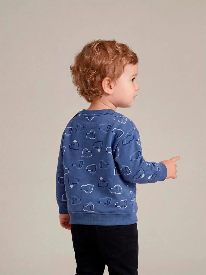 POLERÓN NIÑO BABY HARVEST ESTAMPADO - 2