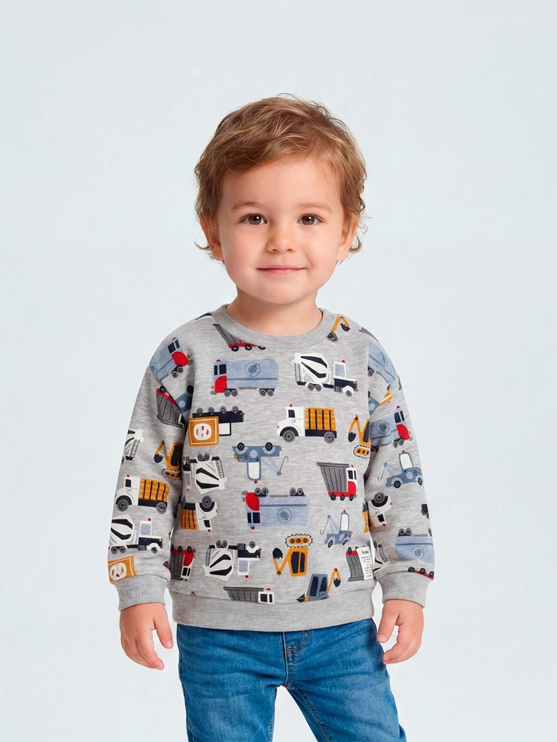POLERÓN NIÑO BABY HARVEST ESTAMPADO - 1