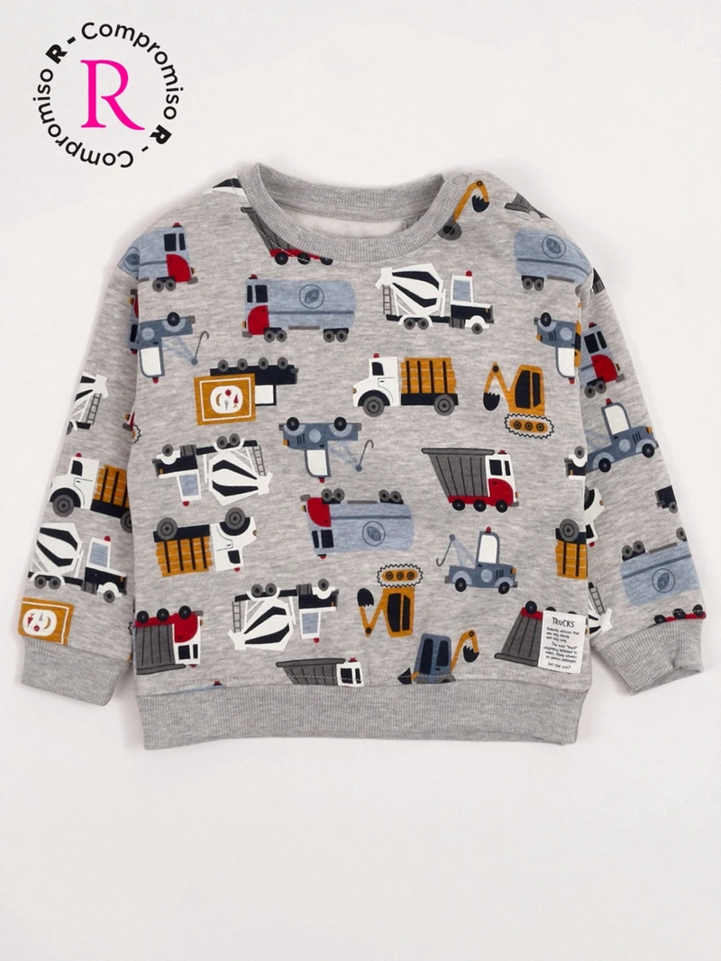 POLERÓN NIÑO BABY HARVEST ESTAMPADO - 3