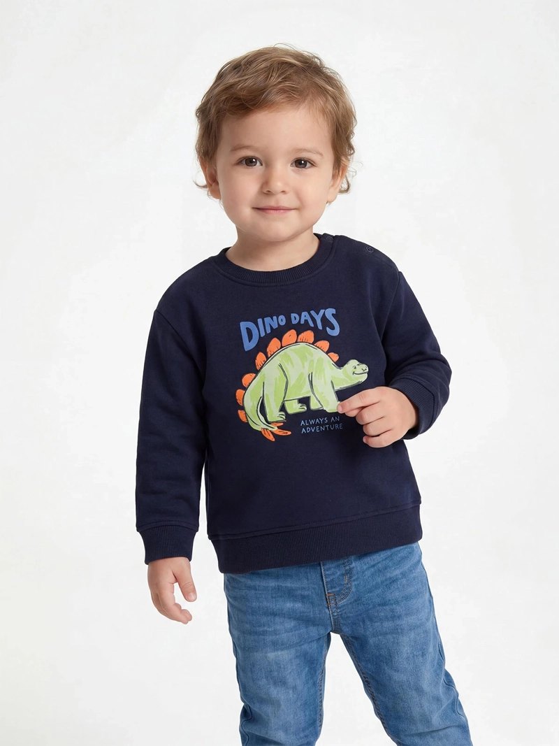 POLERÓN NIÑO BABY HARVEST CON ESTAMPADO CENTRAL - 1