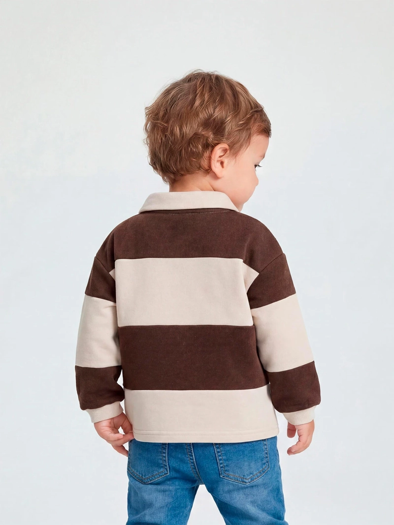 POLERÓN NIÑO BABY HARVEST ALGODÓN BICOLOR - 2