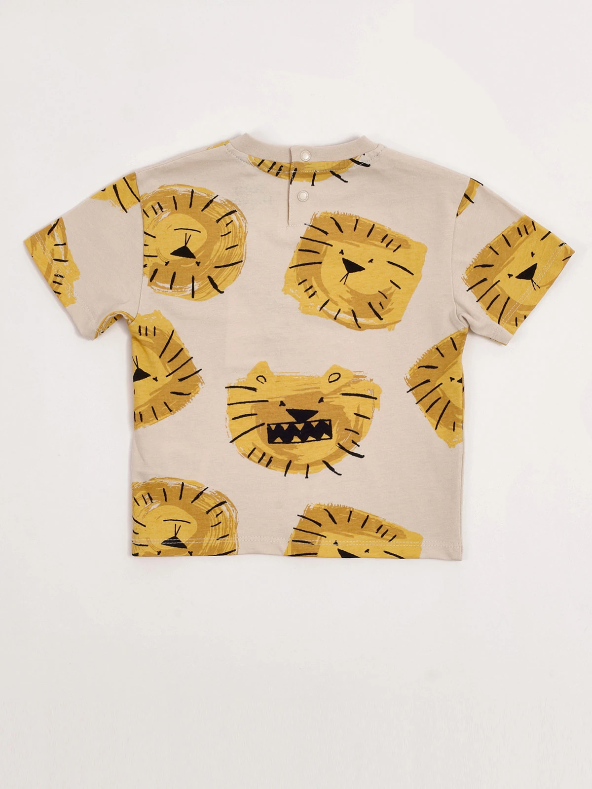 POLERA NIÑO BABY HARVEST ALGODÓN MANGA CORTA ESTAMPADA - 4
