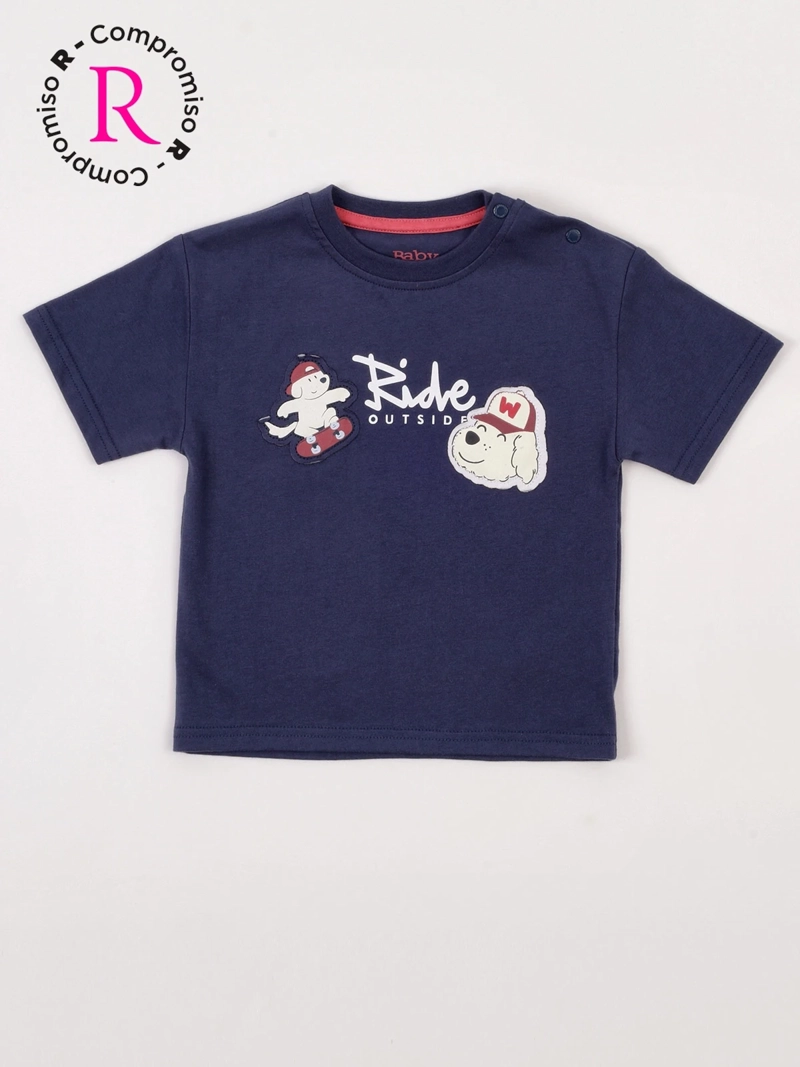 POLERA NIÑO BABY HARVEST ALGODÓN 3D - 3