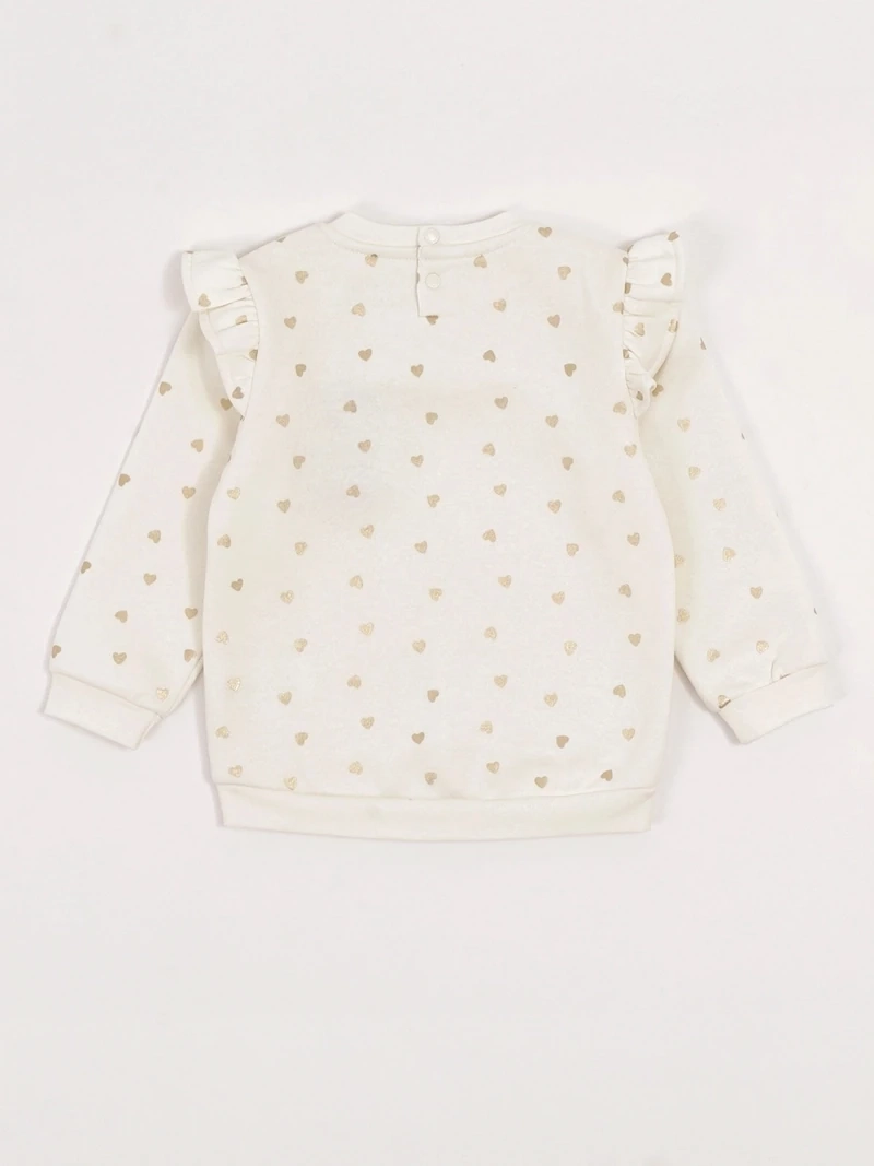 POLERÓN NIÑA BABY HARVEST PETALOS ESTAMPADO - 4