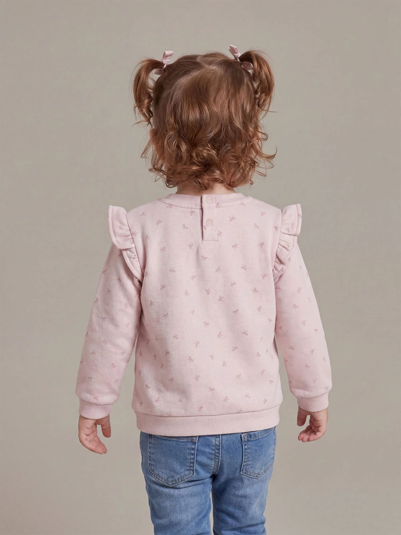 POLERÓN NIÑA BABY HARVEST PETALOS ESTAMPADO - 2