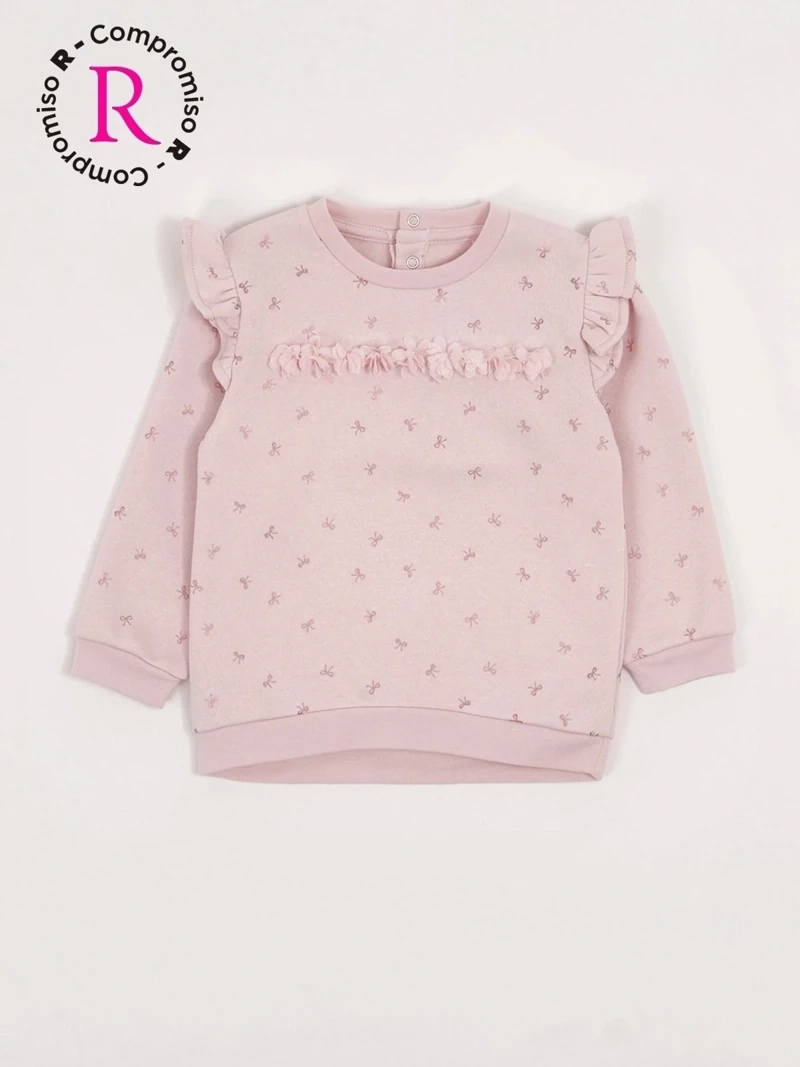 POLERÓN NIÑA BABY HARVEST PETALOS ESTAMPADO - 3