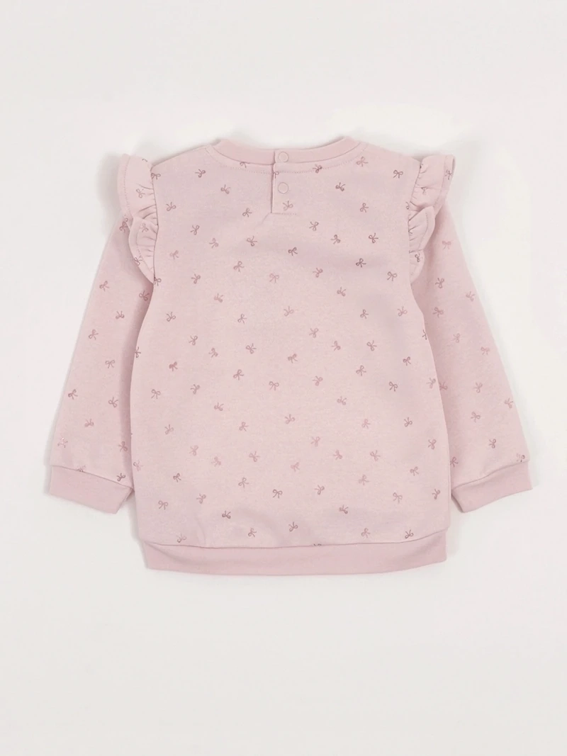 POLERÓN NIÑA BABY HARVEST PETALOS ESTAMPADO - 4