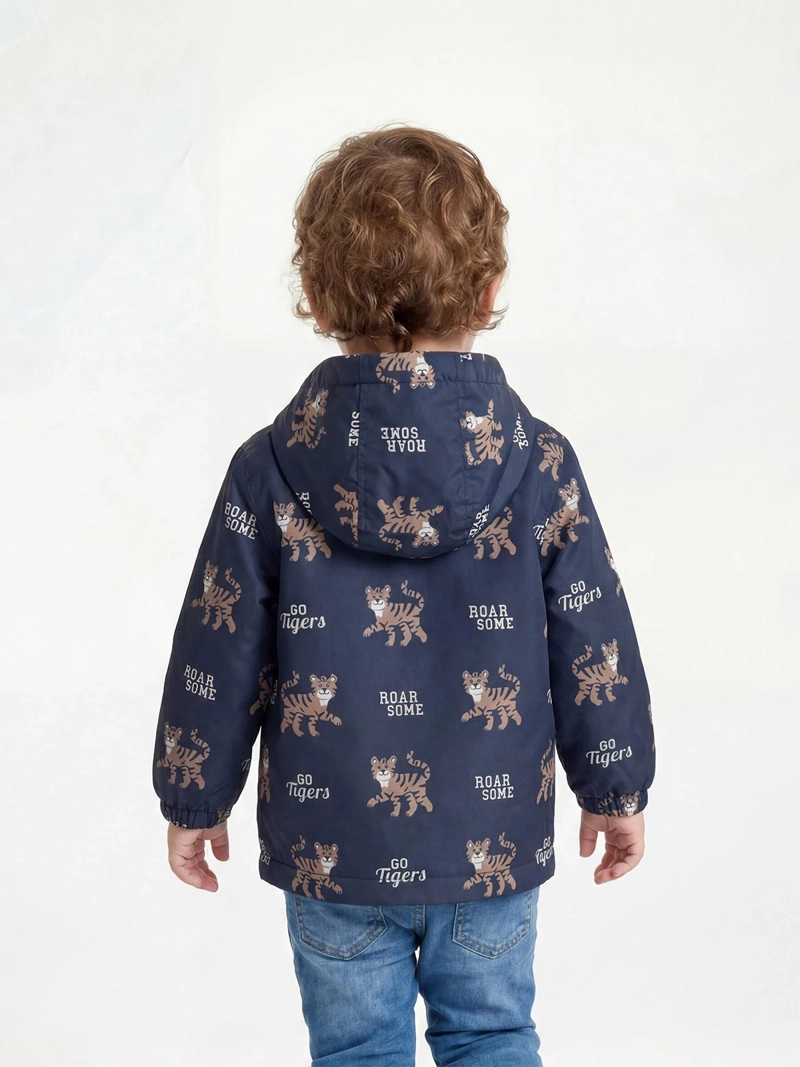 CHAQUETA NIÑO BABY HARVEST ESTAMPADA CON CAPUCHA - 2