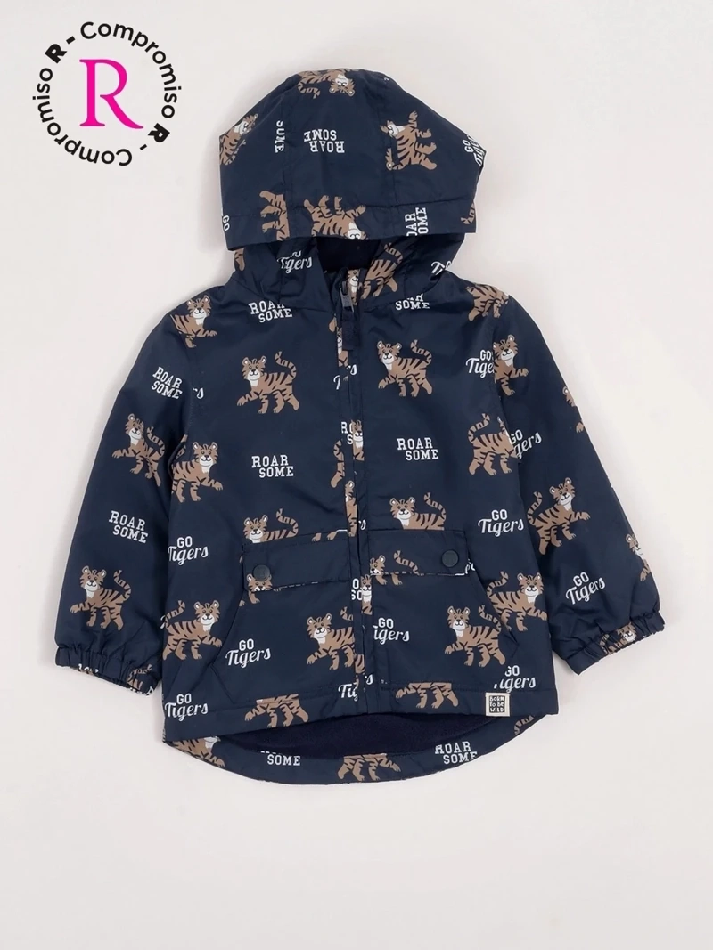 CHAQUETA NIÑO BABY HARVEST ESTAMPADA CON CAPUCHA - 3