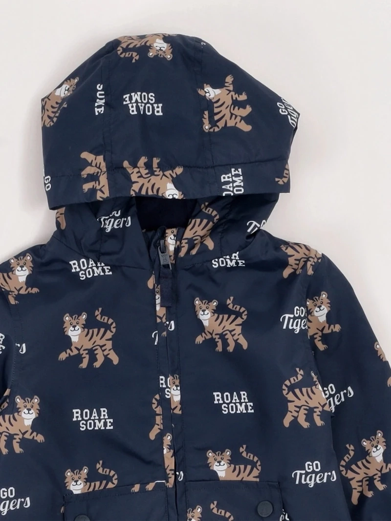 CHAQUETA NIÑO BABY HARVEST ESTAMPADA CON CAPUCHA - 5