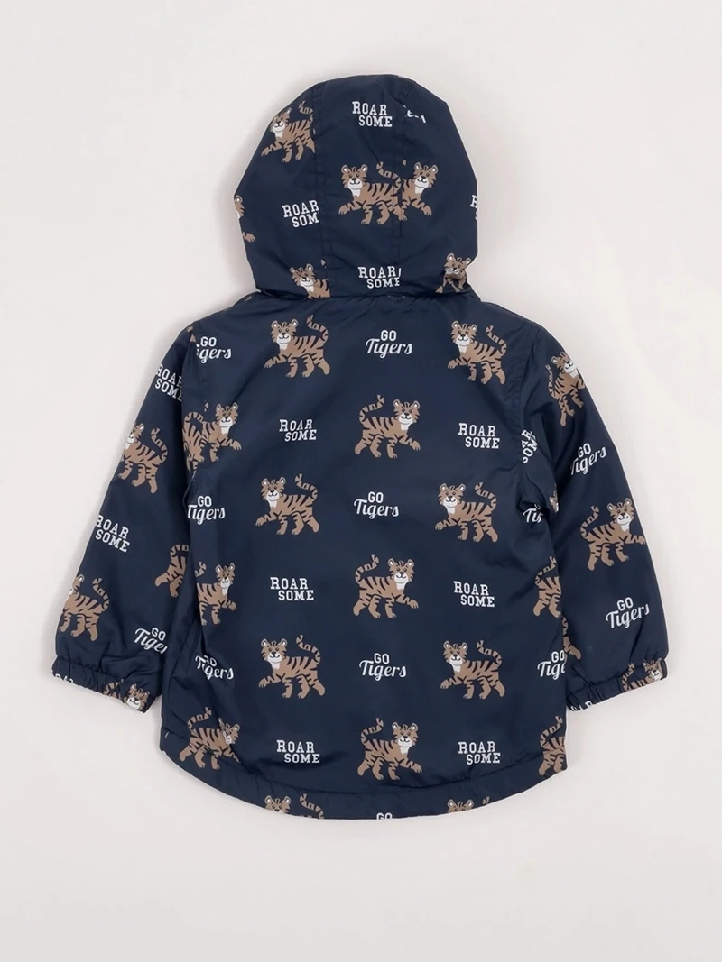 CHAQUETA NIÑO BABY HARVEST ESTAMPADA CON CAPUCHA - 4