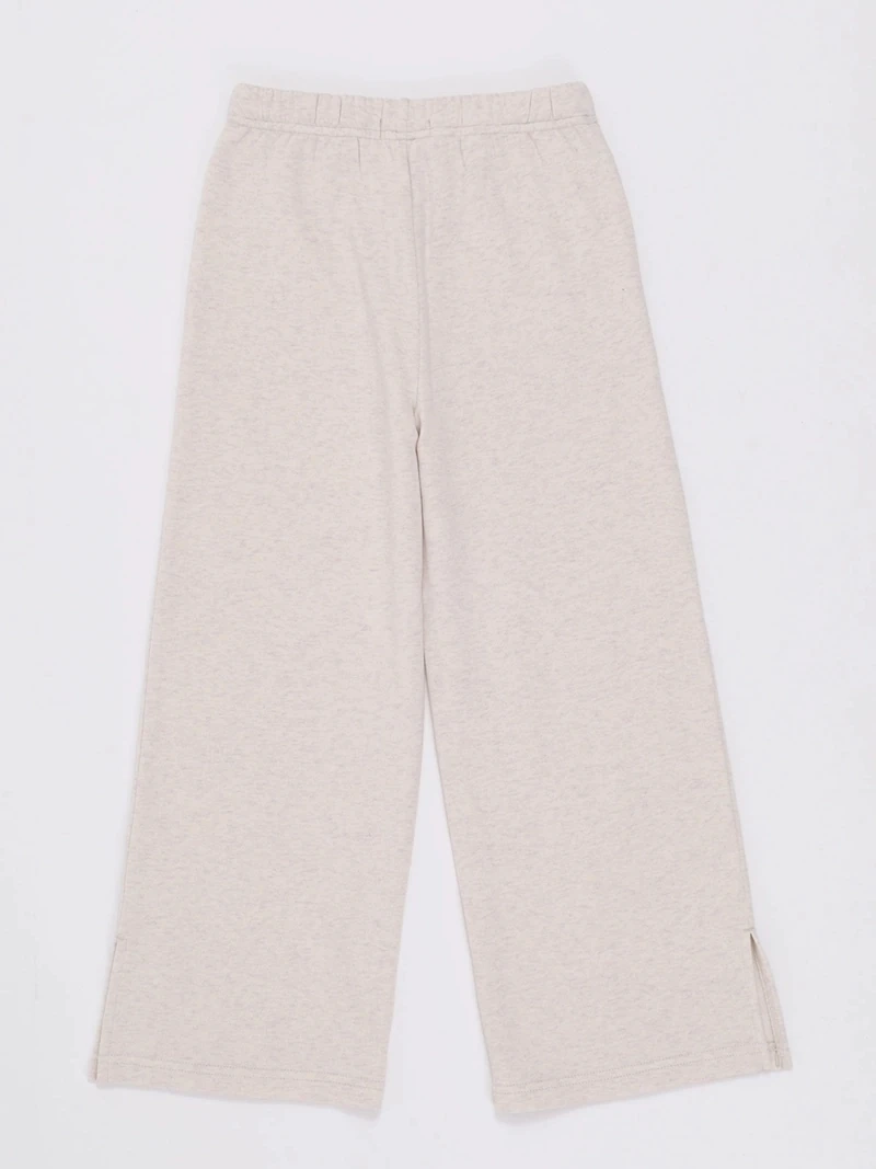 PANTALÓN DE BUZO NIÑA HARVEST ALGODÓN WIDE - 4