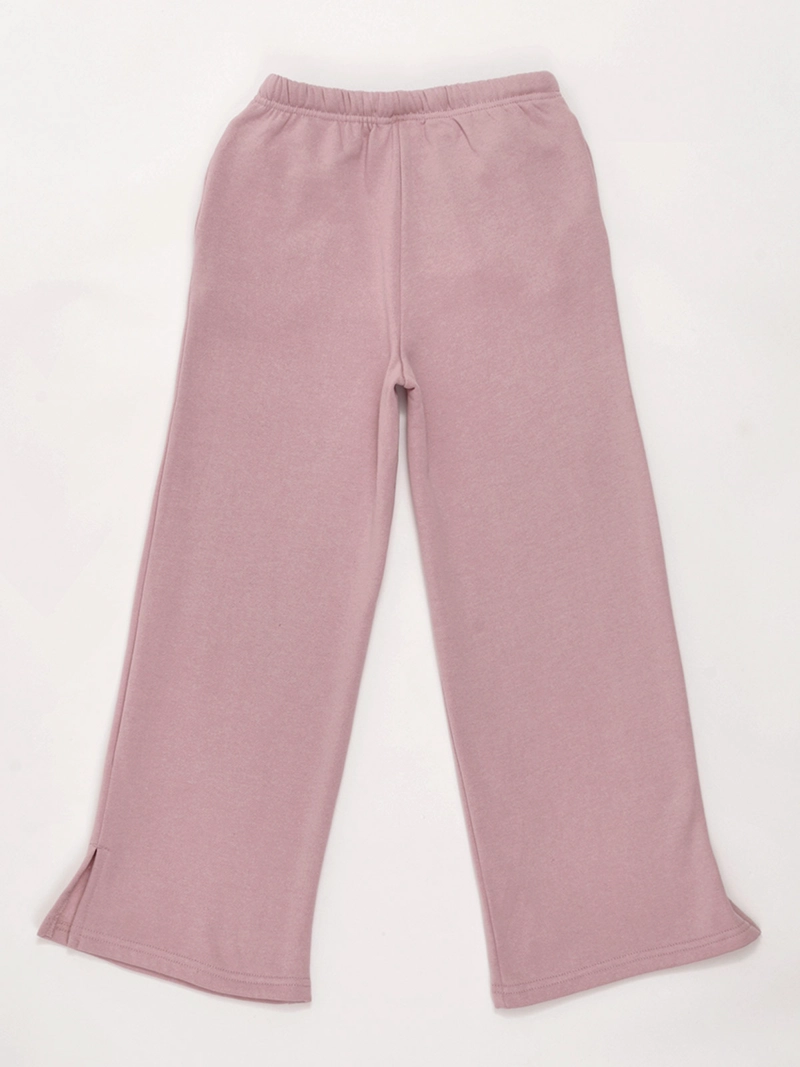 PANTALÓN DE BUZO NIÑA HARVEST ALGODÓN WIDE - 4