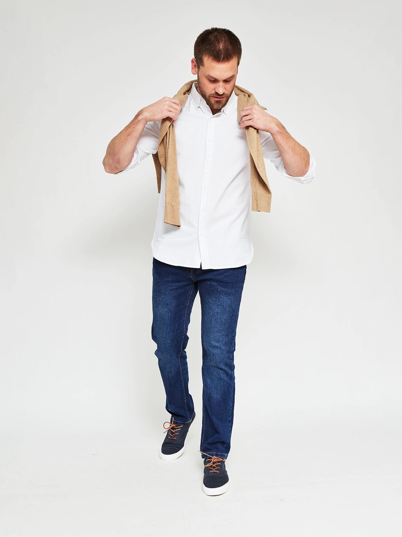 CAMISA HOMBRE MARQUIS ALGODÓN MANGA LARGA - 4
