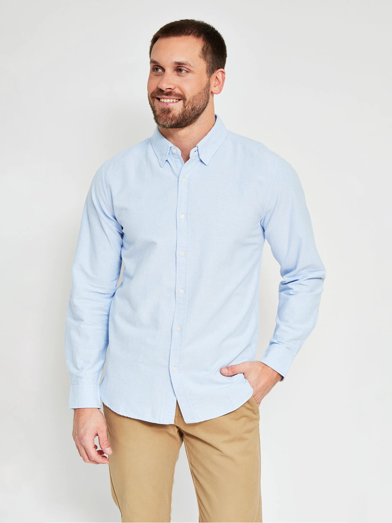 CAMISA HOMBRE MARQUIS ALGODÓN MANGA LARGA - 1