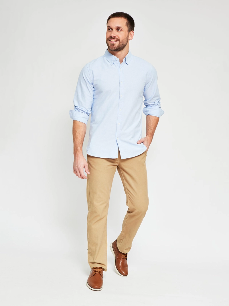 CAMISA HOMBRE MARQUIS ALGODÓN MANGA LARGA - 4