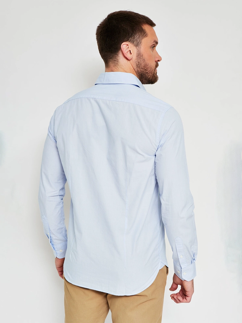 CAMISA HOMBRE MARQUIS ALGODÓN MANGA LARGA POPLIN - 2