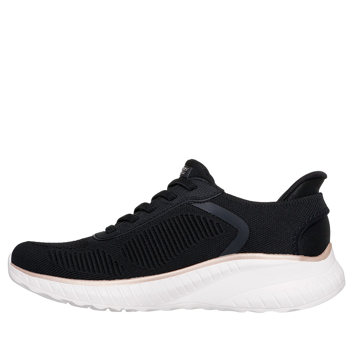ZAPATILLAS MUJER SKECHERS CASUALES NEGRO SLIP-INS BOBS SPORT SQUAD CHAOS - 2