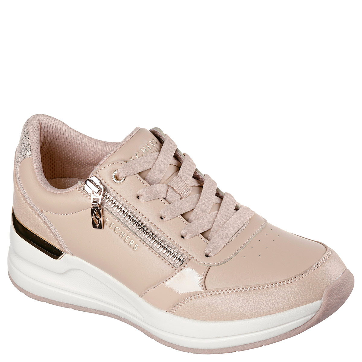 ZAPATILLAS MUJER SKECHERS CASUALES BEIGE BILLION 2 - 2
