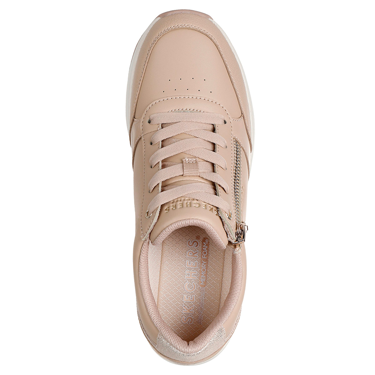 ZAPATILLAS MUJER SKECHERS CASUALES BEIGE BILLION 2 - 5