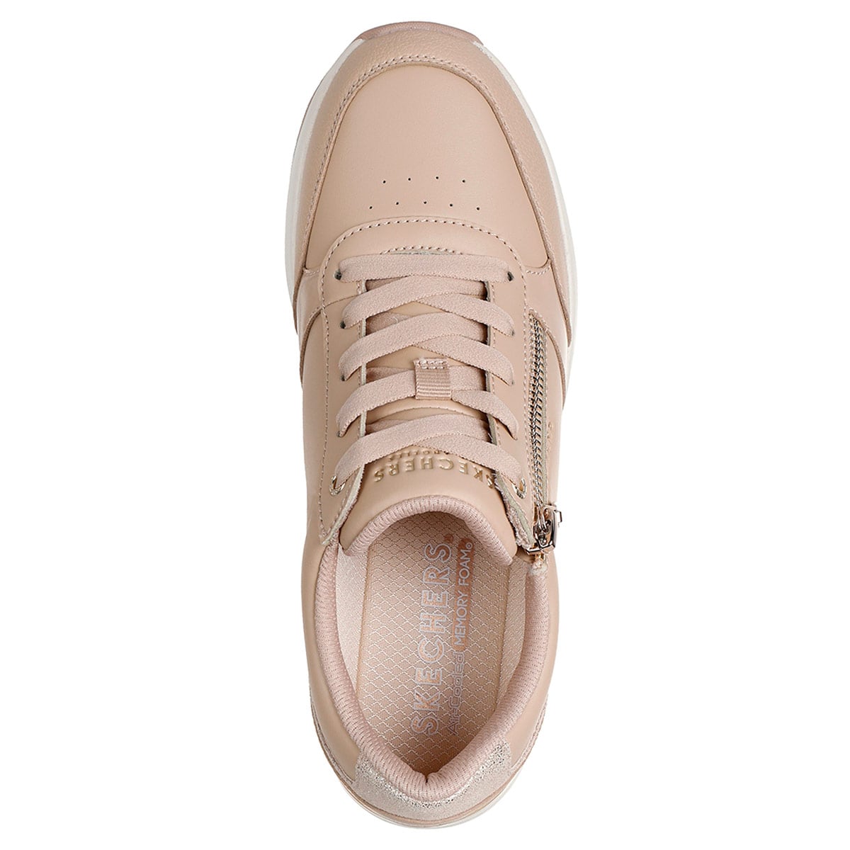 ZAPATILLAS MUJER SKECHERS CASUALES BEIGE BILLION 2 - 5