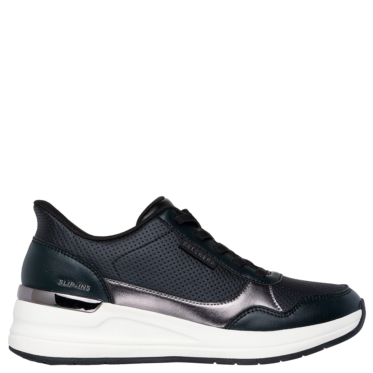 ZAPATILLAS MUJER SKECHERS CASUALES NEGRO BILLION 2 - 1
