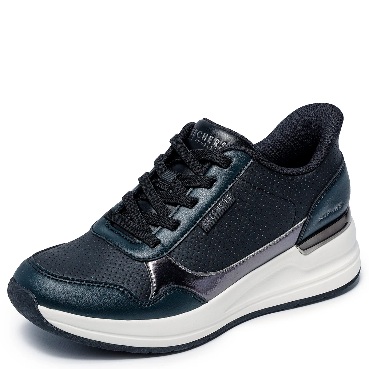ZAPATILLAS MUJER SKECHERS CASUALES NEGRO BILLION 2 - 3