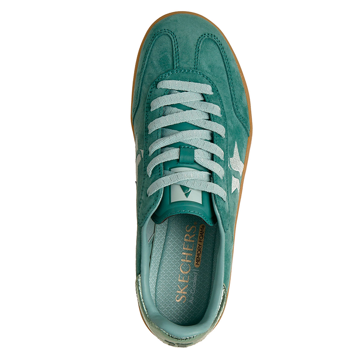 ZAPATILLAS MUJER SKECHERS CASUALES VERDE ACADEMY HI - 5