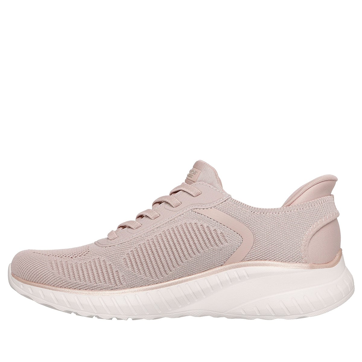ZAPATILLAS MUJER SKECHERS CASUALES BEIGE BOBS SQUAD CHAOS - 2