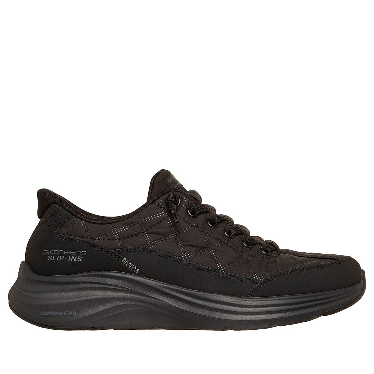 ZAPATILLAS MUJER SKECHERS CASUALES NEGRO CONTOUR FOAM - 1