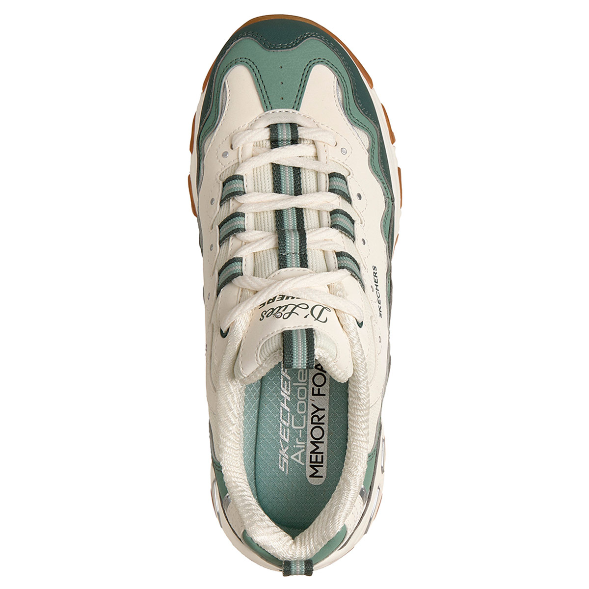 ZAPATILLAS MUJER SKECHERS CASUALES BLANCO D'LITES - 5