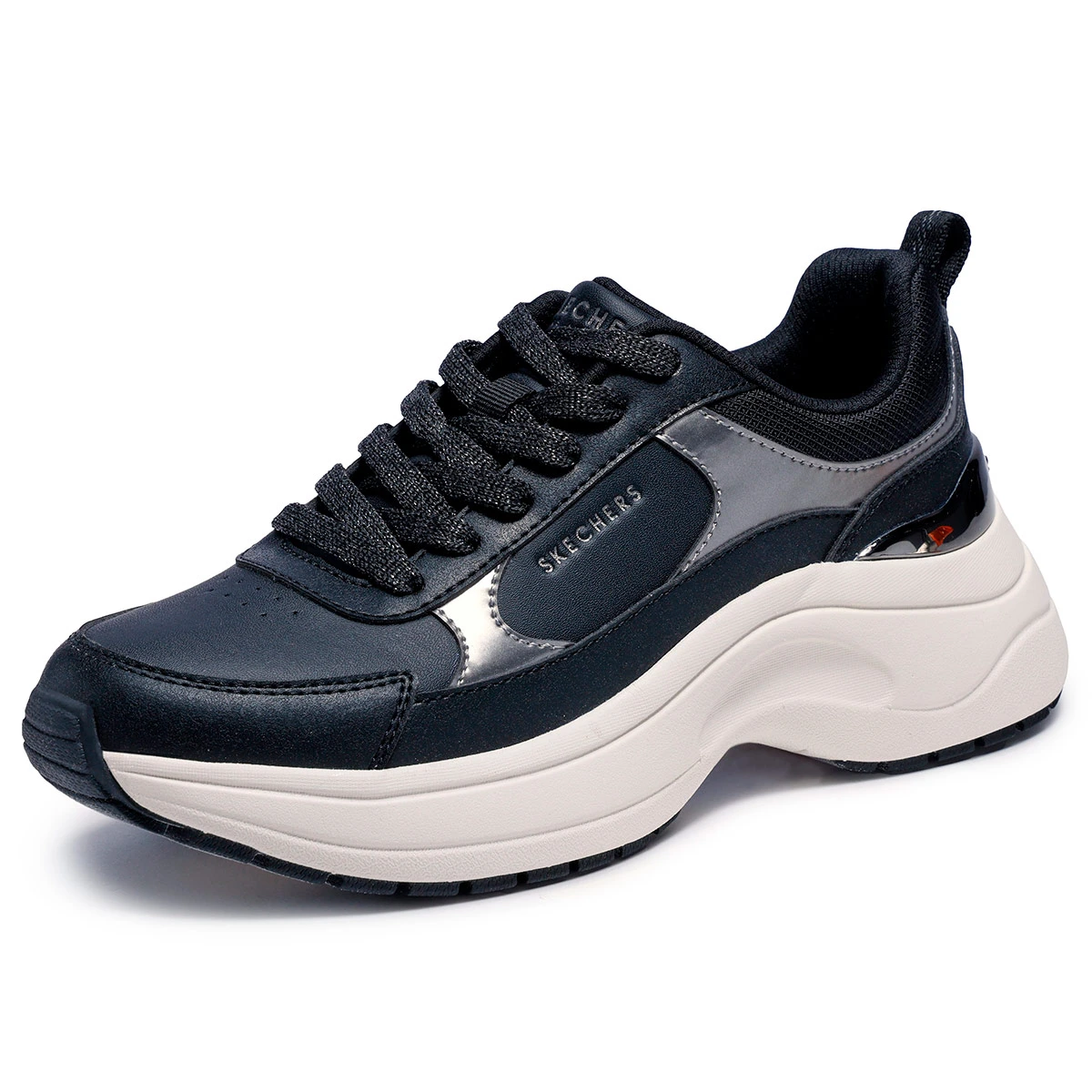 ZAPATILLAS MUJER SKECHERS CASUALES NEGRO HAZEL 2 - 4
