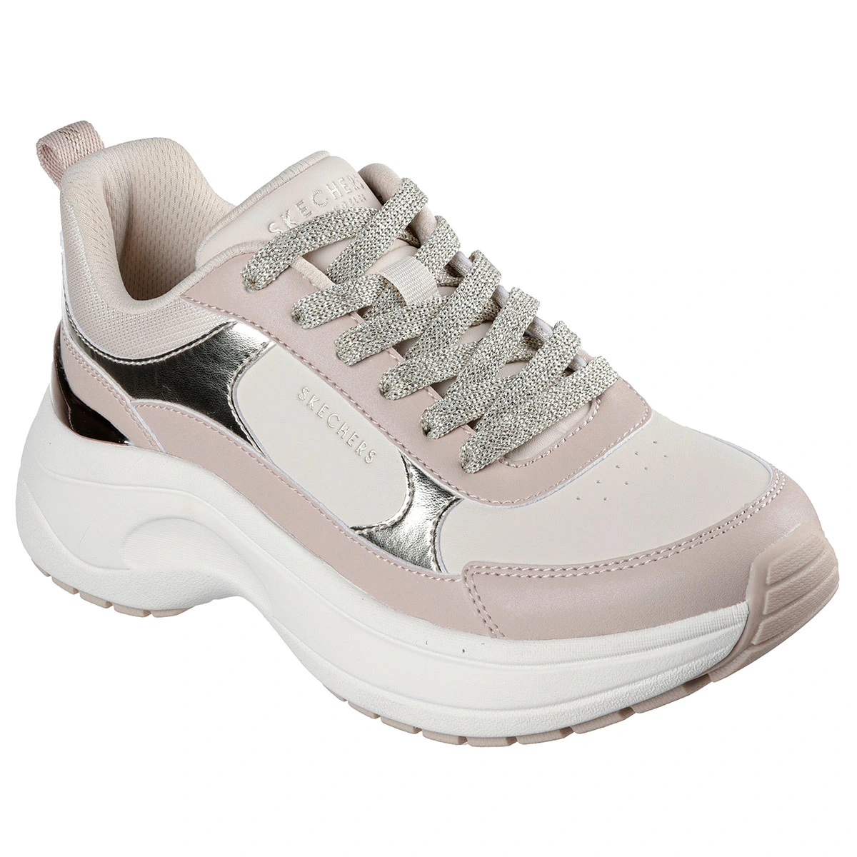 ZAPATILLAS MUJER SKECHERS CASUALES BEIGE HAZEL 2 - 3