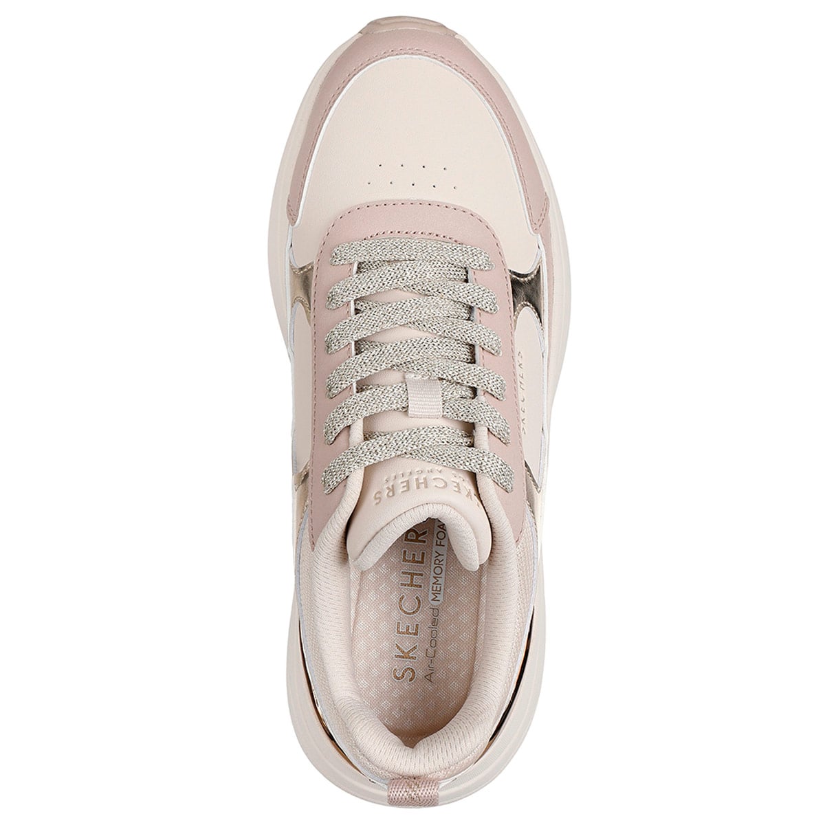 ZAPATILLAS MUJER SKECHERS CASUALES BEIGE HAZEL 2 - 5