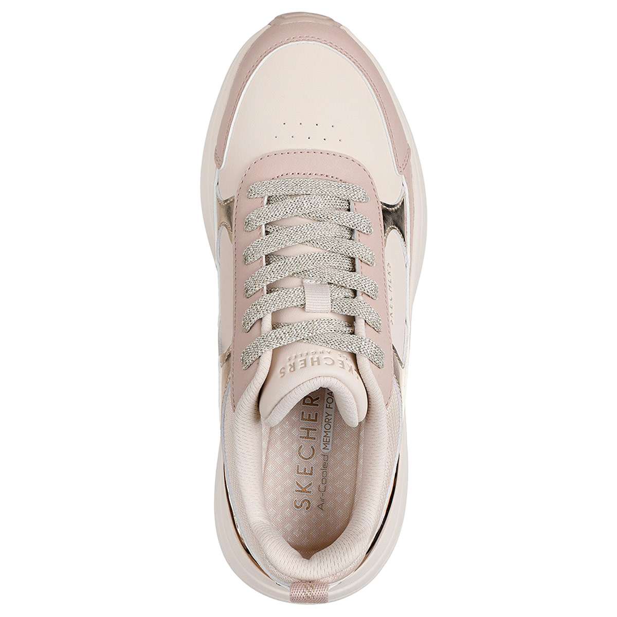 ZAPATILLAS MUJER SKECHERS CASUALES BEIGE HAZEL 2 - 5