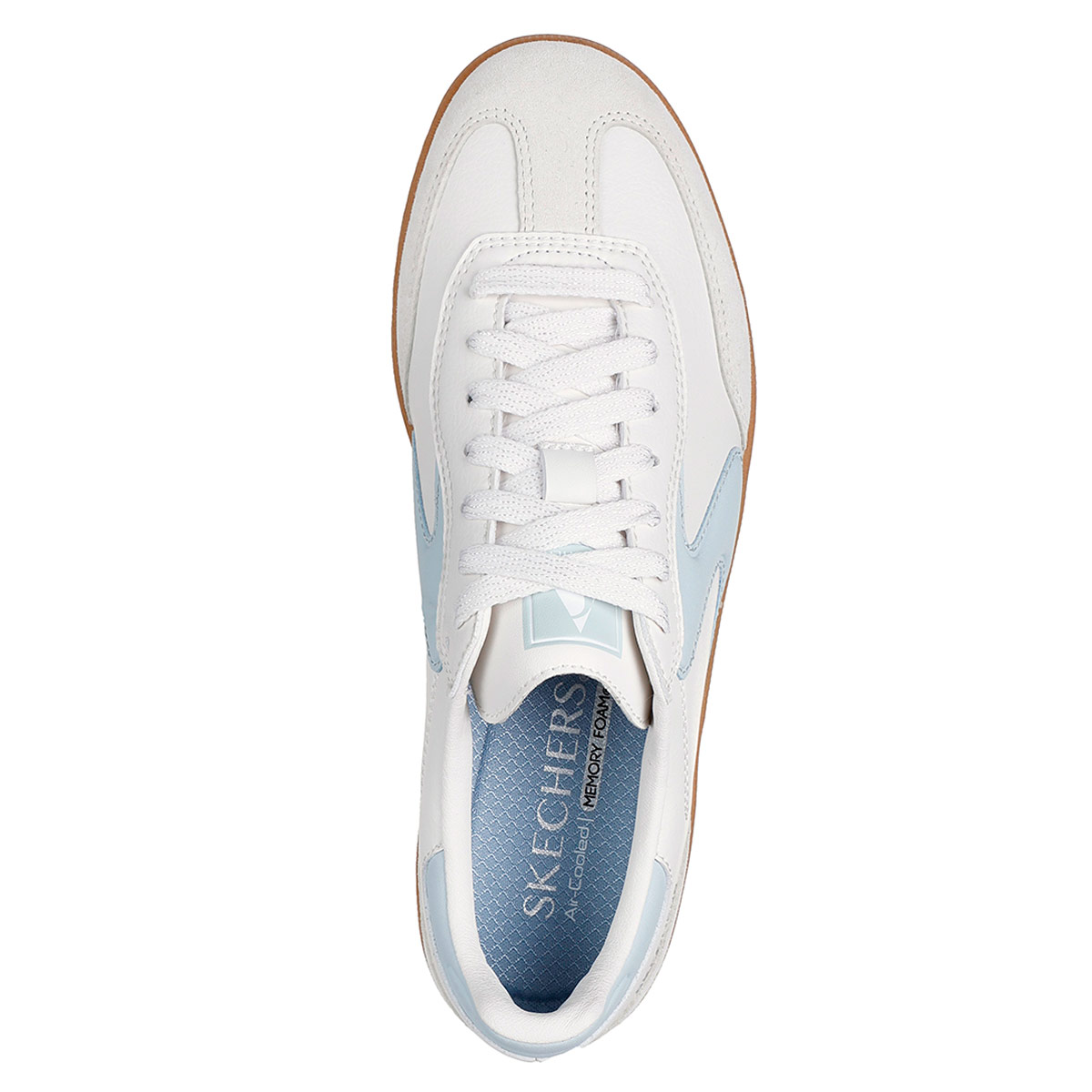 ZAPATILLAS MUJER SKECHERS CASUALES BEIGE HOTSHOT - 5