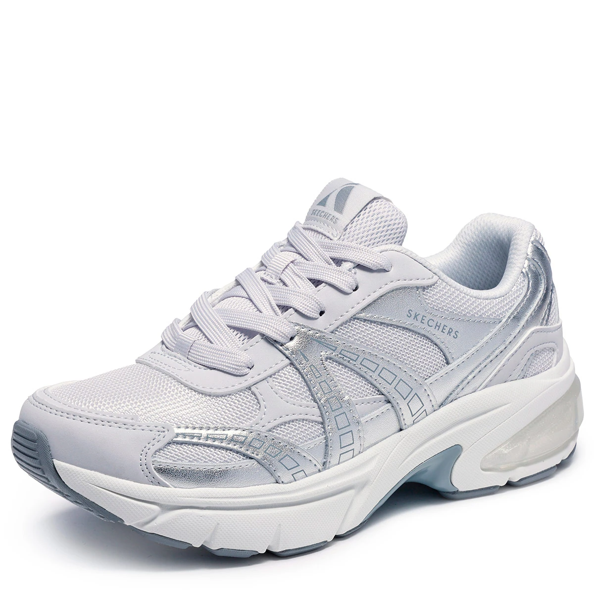 ZAPATILLAS MUJER SKECHERS CASUALES GRIS SKECHERS SHADOW - 4