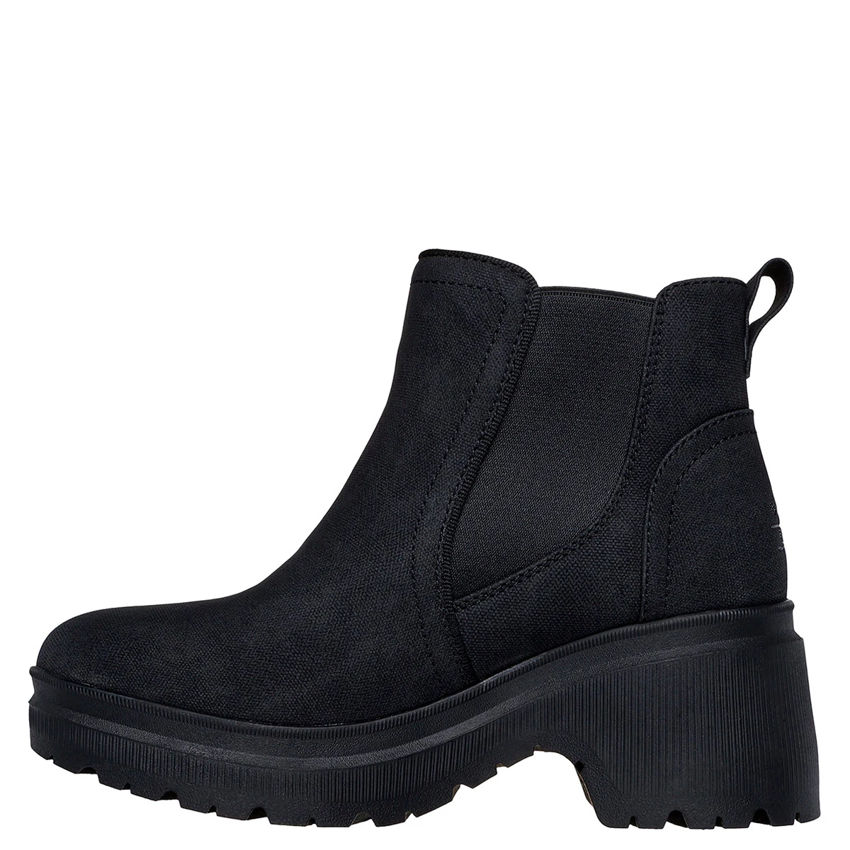 BOTINES MUJER SKECHERS NEGRO BOBS TANGO - 3