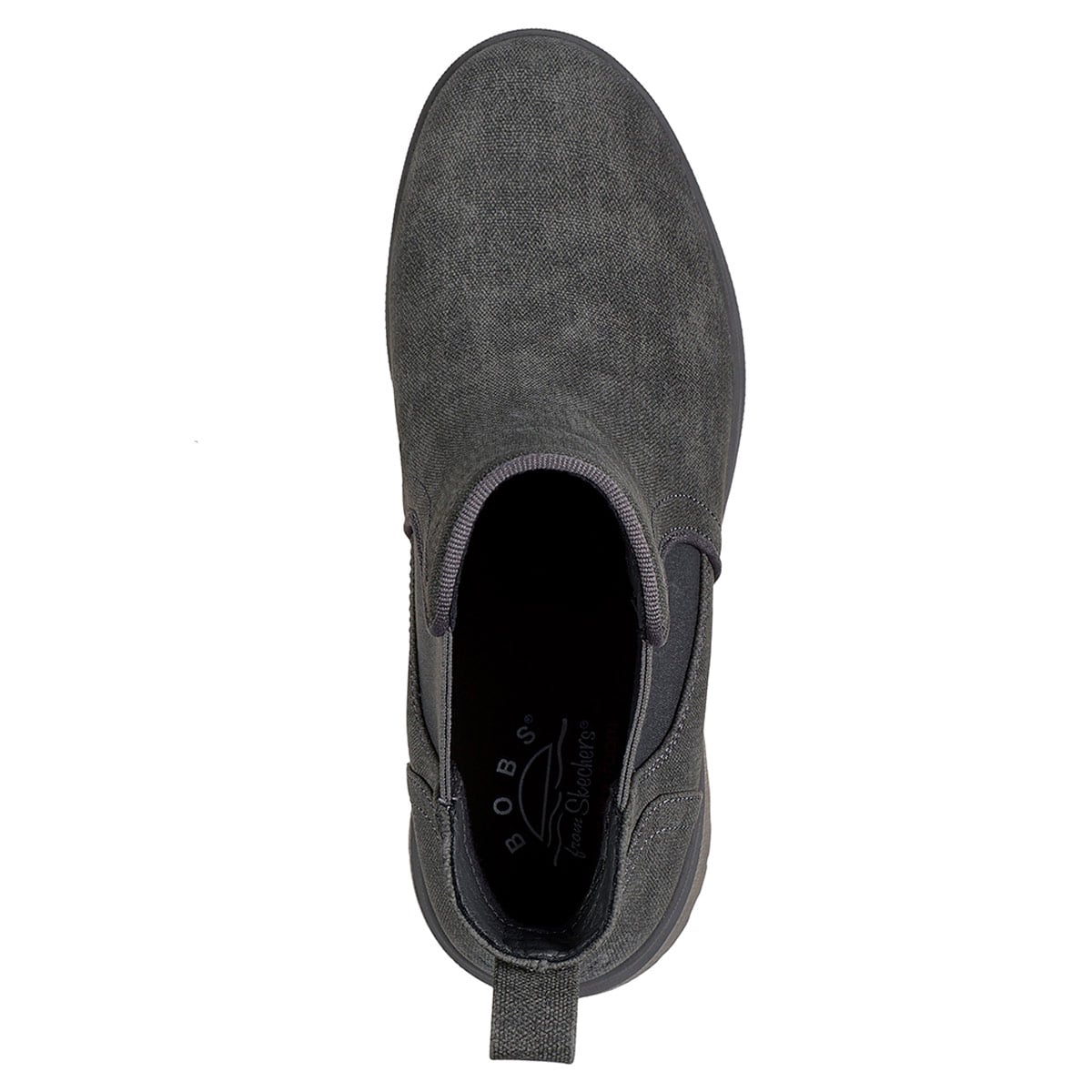 BOTINES MUJER SKECHERS GRIS BOBS TANGO - 4
