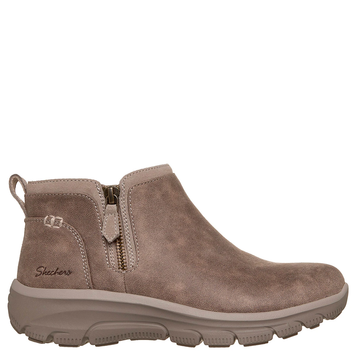 BOTINES MUJER SKECHERS TAUPE EASY GOING - 1