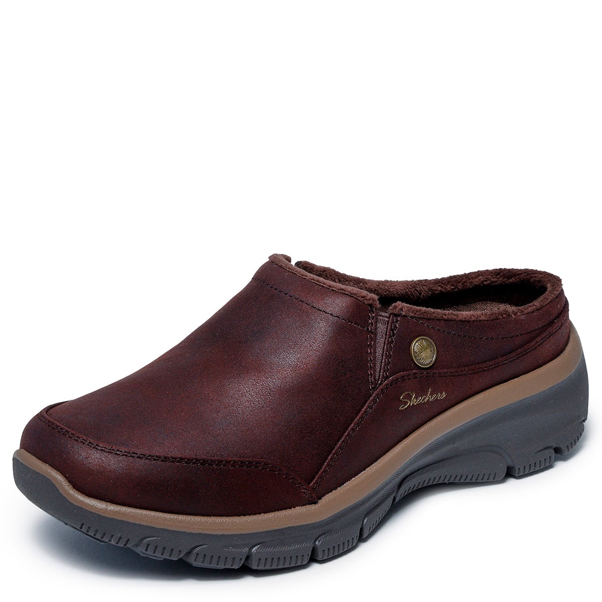 ZAPATILLAS MUJER SKECHERS CASUALES CHOCOLATE EASY GOING - 4