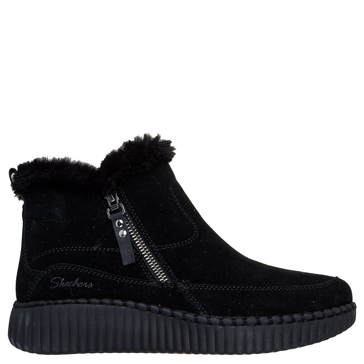 BOTINES MUJER SKECHERS NEGRO WILSHIRE BLVD - 1