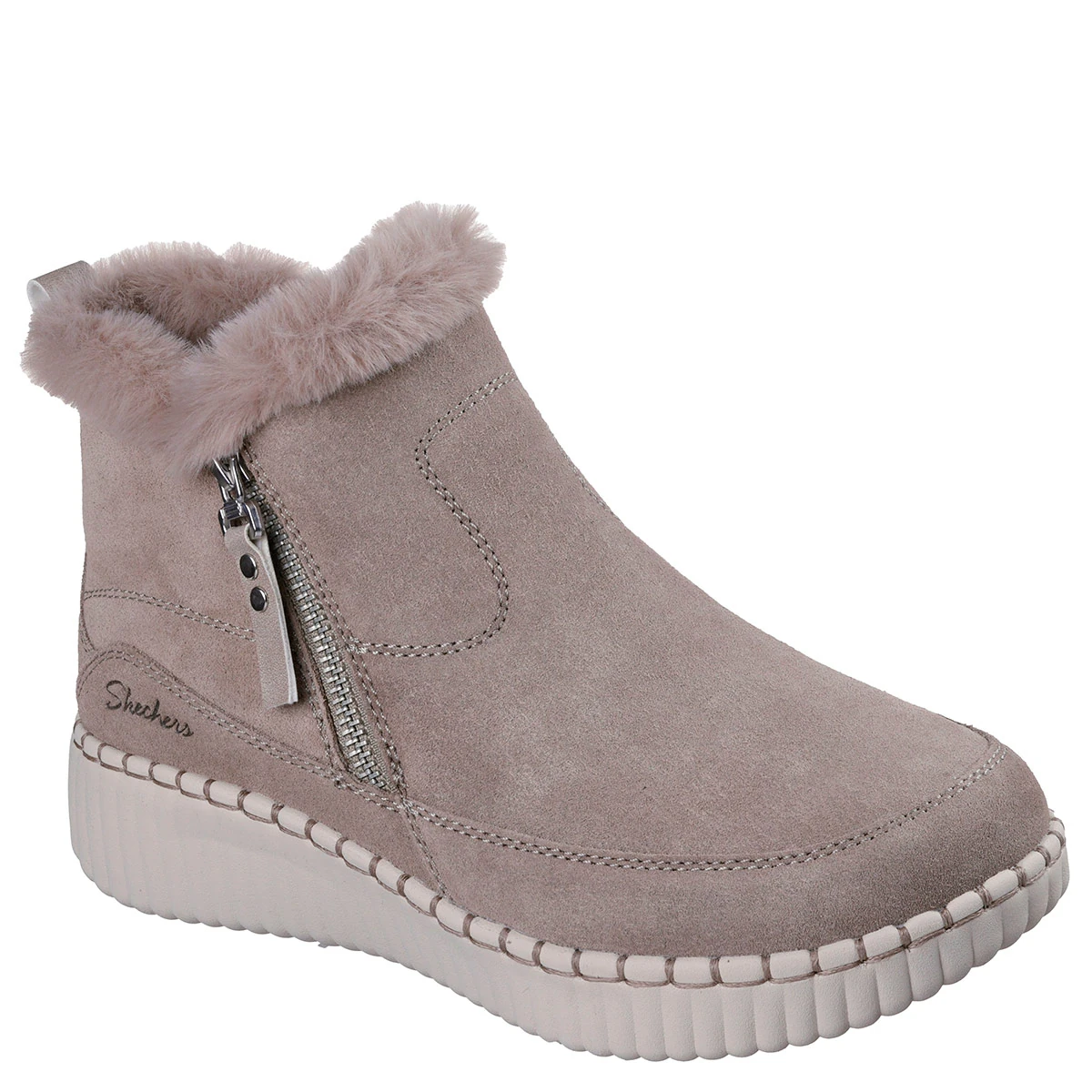 BOTINES MUJER SKECHERS TAUPE WILSHIRE BLVD - 2