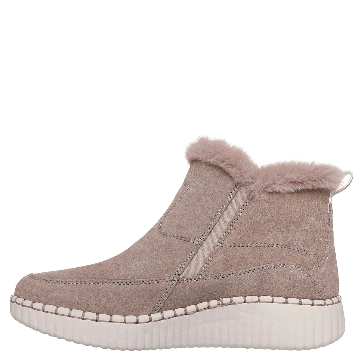 BOTINES MUJER SKECHERS TAUPE WILSHIRE BLVD - 4