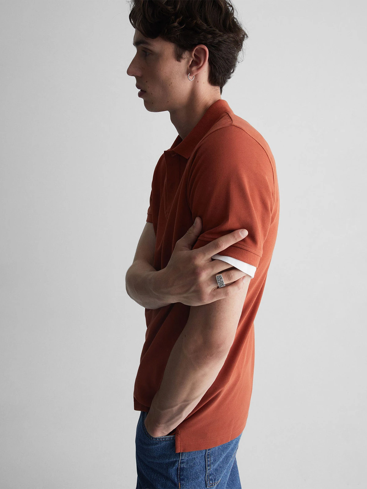POLERA MANGA CORTA HOMBRE SFERA - 3