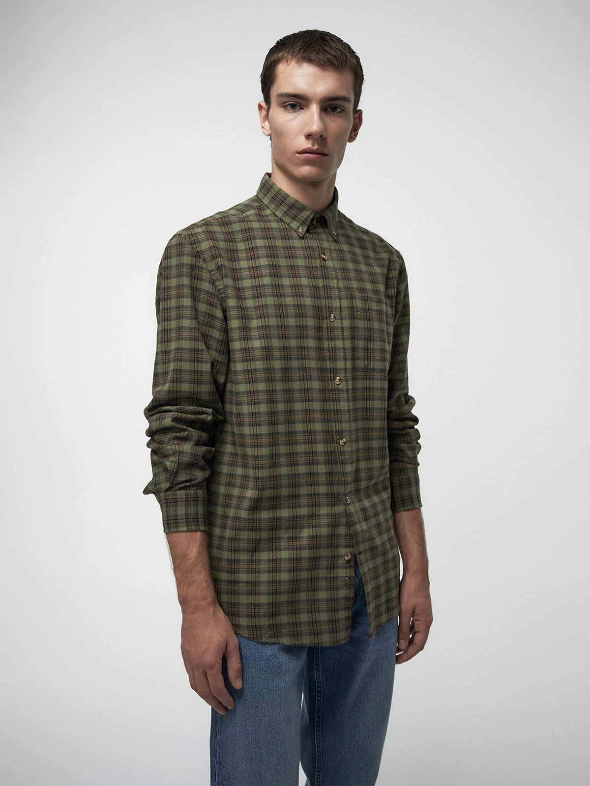 CAMISA MANGA CORTA HOMBRE SFERA - 1