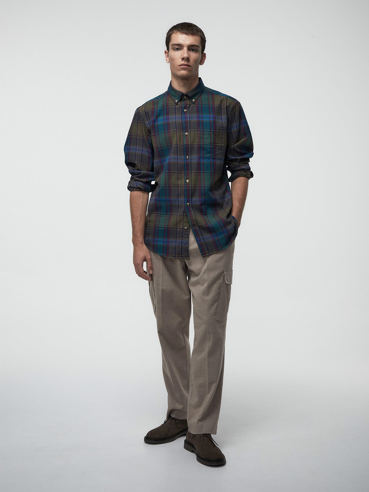 CAMISA MANGA LARGA HOMBRE SFERA - 4