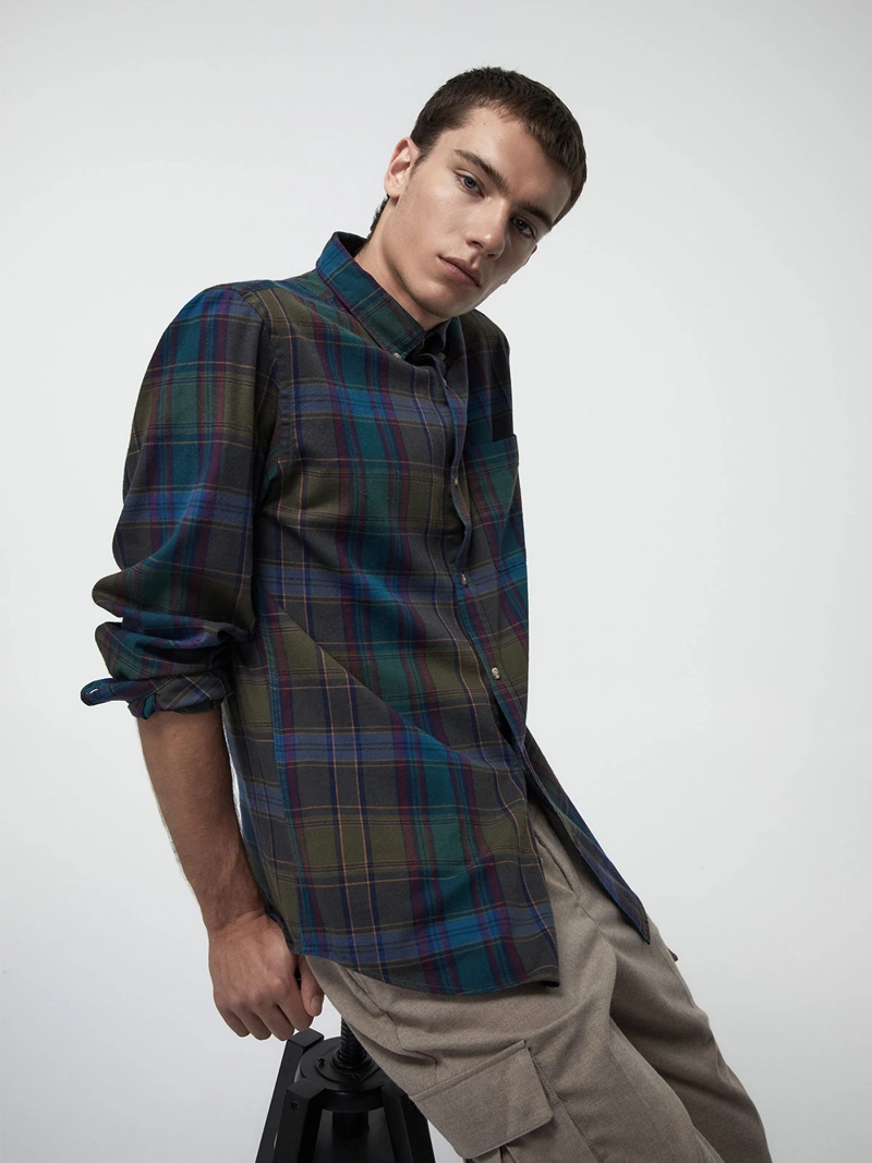 CAMISA MANGA LARGA HOMBRE SFERA - 1